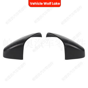 Boîtier de rétroviseur de véhicule Wolf Lake en ABS noir pour Volvo C30 C70 V40 V50 V70 S60 S80 côté gauche et droit - Product Image 1