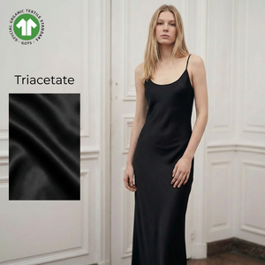 Abito Midi Senza Maniche in Misto Triacetato Premium per <span class=keywords><strong>Donna</strong></span>, Silhouette Minimalista e Lineare, Vestito Lungo Estivo per Vendita all'Ingrosso - Product Image 1