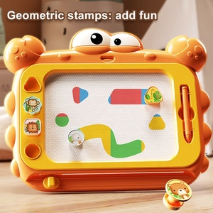 Tùy chỉnh Sáng tạo từ tính bảng vẽ đa chức năng phim hoạt hình trẻ em xóa được Doodle học vẽ bảng viết bảng - Product Image 4