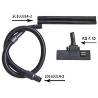 Kit de Tuyau et de Brosse à Plancher pour Aspirateur Personnalisé LAYO pour Pièces d'Aspirateur PANASONICS Accessoire