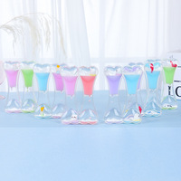 Minuterie de sable d'huile liquide sablier minuterie de liquide sensorielle pour d'autres jouets