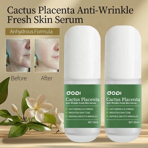 Suero Antiedad y Reafirmante Sin Agua, Esencia Orgánica de Extracto de Cactus de Nopal para Suavizar Arrugas e Hidratar la Piel en Profundidad - Product Image 3