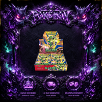 Caja de Sobres Japonesa Original Sellada de Fábrica M6 Stormy Emerald, Juego de Cartas Pokémon Serie MEGA