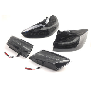 Luces traseras LED para BMW Serie 5 G30 G38 2017-2019, luces de freno de repuesto con luz fluida, faros delanteros automotrices - Product Image 3