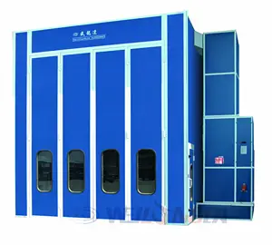 WLD20000 CE Truck Spray Painting Oven / Trailer Spray Paint Booth In Israel Market Trading