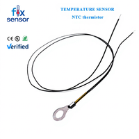 Sonde de température NTC étanche 10K B3435/B3950 pour chaudière et chauffe-eau, avec œillet de fixation pour montage en surface