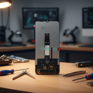 Pantalla LCD y Táctil Original Completa para Xiaomi Redmi A1 Redmi A1 Plus, Paquete de Servicio Negro - Product Image 3