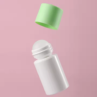 Botol rol plastik HDPE 20 30 50 60 80ml, botol minum gulung deodoran untuk perawatan diri