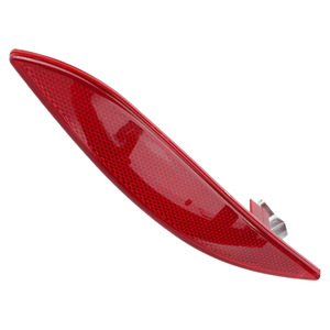 Reflector de Parachoques Trasero QY, Forma de Menisco, Plano Convexo, para Renault Megane MK3 2008-2013, Lado Derecho - Product Image 1