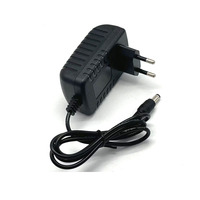 Catu daya Adaptor 12v0,5 A 1A EU AU US UK steker dinding AC DC 12V 1A Adaptor daya untuk Strip Led Cctv kamera Ip Set Tv kotak 12V