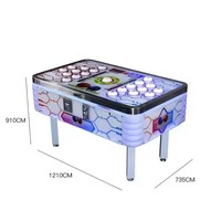 Machine de jeu d'arcade électronique à monnayeur Hit Bean Machine pour enfants avec garantie d'un an et rachat de tickets dans les parcs d'attractions