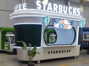 <b>Small</b> Stainless Steel Kitchen Kiosks & Food Trailers for Sale-Candy & Chips Snack Food Trucks - Product Image 4