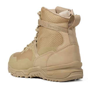 SF43 711 AK Tactical Khaki High Top Outdoor <b>Boots</b> Waterproof Nylon All Seasons <b>Hiking</b> Shoes - Product Image 4