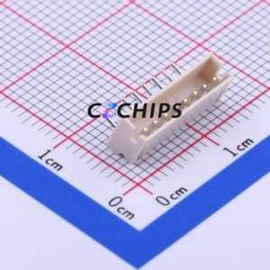 S8B-ZR(LF)(SN) Wire-to-Board Pin Header Bent Lead Through Hole,P=1.5mm Connector 1x8P 1.5mm Right Angle Insert ZH - Product Image 1