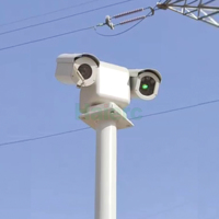 Haierc Laser répulsif automatique étanche pour les oiseaux pour l'aéroport Dissuasion laser longue distance pour les pigeons Insectes Contrôle des animaux