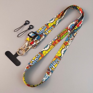 Cordon de cou réglable de haute qualité pour téléphone, anti-perte, universel, en polyester, pour étui de téléphone, lanière bandoulière - Product Image 3