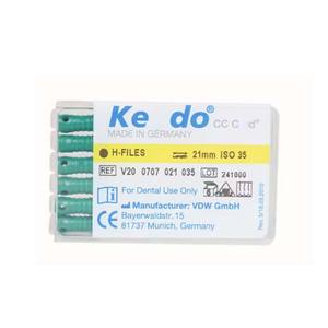 Strumenti Endodontici Dentali - Reamer K <span class=keywords><strong>VDW</strong></span> 21mm |   25 mm # 30 File K STERILI, Alesatore 12 Pezzi/Scatola - Product Image 2