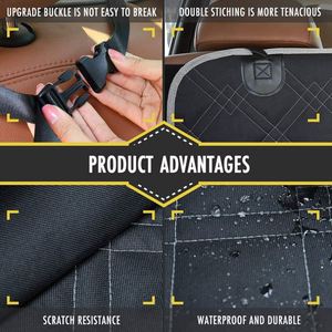 Car <b>Pet</b> <b>Mat</b> Oxford Cloth Waterproof, Dirty and Wear-resistant Car Back Seat Protective <b>Mat</b> <b>Pet</b> Travel Car <b>Mat</b> - Product Image 3