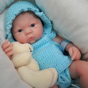 12 "Micro Preemie Full Body Siliconen Open Ogen Baby Reborn Pop Jongen Meisje Realistisch-Pasgeboren Baby Poppen Jongen Die Er Echt Uitzien - Product Image 5