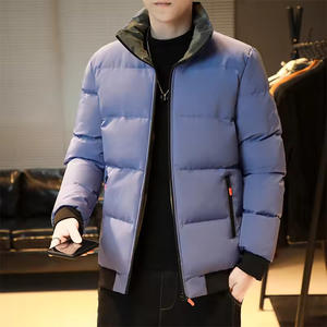 Giacca da <span class=keywords><strong>Uomo</strong></span> Trendy con Colletto Alto, Calda e Personalizzabile con LOGO, per Autunno e Inverno, Vendita all'Ingrosso - Product Image 3