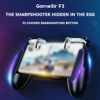 Nouveau jeu GameSir-F2 Firestick Grip support de montage de jeu déclencheur bouton de tir clé de visée Clips de tir transparents