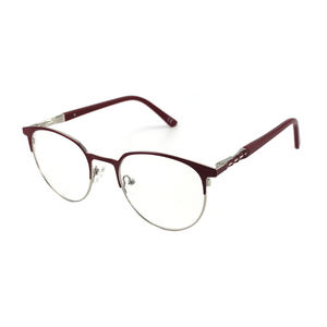 แว่นตาวินเทจคลาสสิกมาใหม่สำหรับสุภาพสตรีกรอบโลหะแว่นสายตาสั้นกรอบโลหะ - Product Image 3