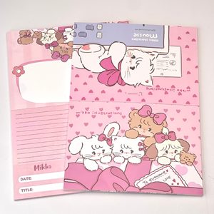 MK093 New Arrival Cute Mikko B5 Tearable and Can Be Laid Flat at 180 Degrees Notebook Kawaiii cat Full-color Pages <strong>Notepad</strong> - Product Image 4