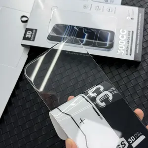 Protector de Pantalla de Vidrio Templado 10PCK 300CC Super Large Arc Clear HD OG Sin Bordes para <span class=keywords><strong>iPhone</strong></span> 17 16 15 <span class=keywords><strong>Pro</strong></span> <span class=keywords><strong>Max</strong></span> - Product Image 5