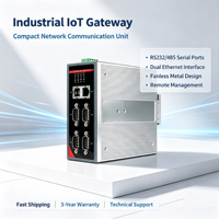 Gateway Industrial Modbus para Riel DIN, RS232/485 a Ethernet, Convertidor TCP/RTU, para Automatización de Fábricas Inteligentes