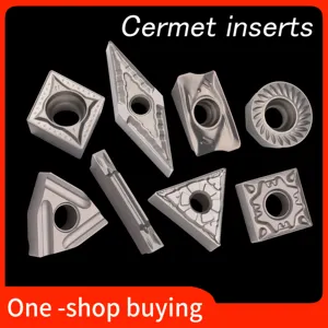 Ceramic Inserts Aluminum Finishing Turning Inserts TCGT110202 TCGT110204 R L F TCGT11 Coating Inner Hole Inserts Triangle