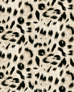 82% poliéster 18% Spandex resistente al encogimiento estampado de leopardo poliéster traje de baño ropa deportiva tela - Product Image 1