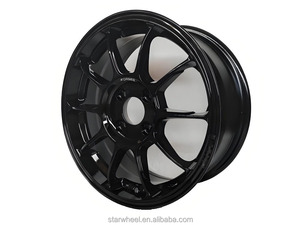 Jantes en alliage d'aluminium à formation de flux de <span class=keywords><strong>15</strong></span> <span class=keywords><strong>pouces</strong></span> 4X100 PCD pour Peugeot 206 et 207 <span class=keywords><strong>Citroen</strong></span> Roues de voiture de tourisme neuves - Product Image 3