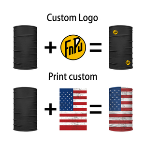 Maschera Facciale con Bandiera Americana Stampata, Bandana Tubolare Senza Cuciture Personalizzata, Protezione Solare Rinfrescante per Ciclismo e Feste - Product Image 4