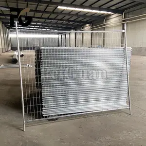 Cheap 2.4*2.1m Removable Outdoor Temporary Panels Portable Event Fencing Australia