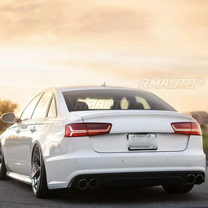 สปอยเลอร์หลังขนาดใหญ่สำหรับ Audi A6 C7 ปี 2011-18 วัสดุ ABS คุณภาพสูง สปอยเลอร์ฝากระโปรงท้ายรถยนต์ ปีกหลัง สปอยเลอร์ท้ายรถ อุปกรณ์ตกแต่งเฉพาะรุ่น S6 - Product Image 5