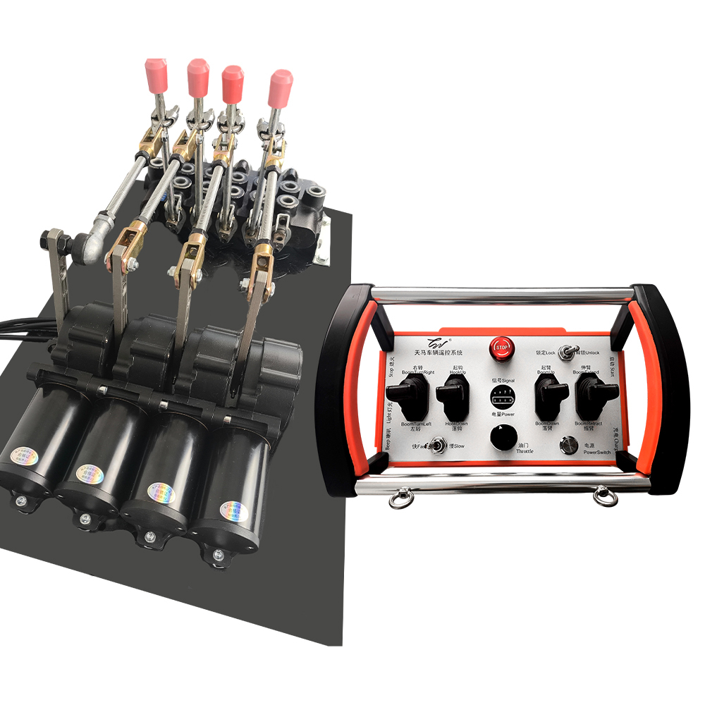 12v 24v Long Distance Industrial <strong>Hydraulic</strong> Proportional Joystick <strong>Wireless</strong> Truck Crane <strong>Remote</strong> <strong>Controller</strong>