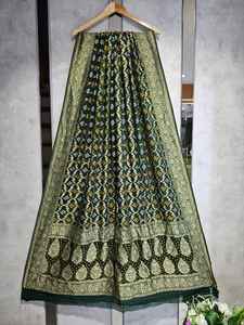 Premium Soft Pure Georgette Dupatta 2.50 Meters Length Elegant Sheen with Intricate <b>Detailing</b> for Indian & Pakistani Clothing - Product Image 2