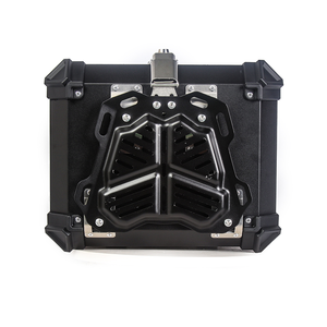 Boîtier supérieur universel pour <span class=keywords><strong>moto</strong></span> Boîte arrière en <span class=keywords><strong>aluminium</strong></span> Coffre étanche avec serrure Boîte de rangement pour bagages de casque pour scooter <span class=keywords><strong>Moto</strong></span> - Product Image 4