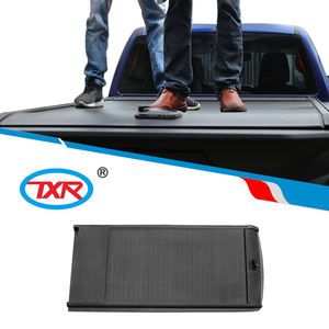 Accesorios para automóviles Calidad Aleación de aluminio Tapa de rodillo negro TXR Factory Pickup Cubierta <span class=keywords><strong>trasera</strong></span> tonneau cubierta para <span class=keywords><strong>Toyota</strong></span> <span class=keywords><strong>Hilux</strong></span> 2015- - Product Image 5