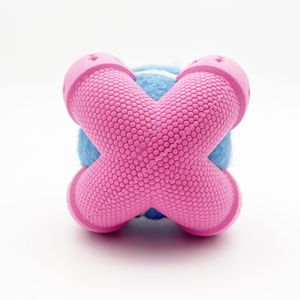 Juguete interactivo para perros Molar de goma TPR Tennis <span class=keywords><strong>EVA</strong></span> con función chirriante para gatos, uso diario, suministro para mascotas - Product Image 4