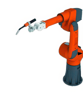Robot de soudage industriel articulé à 6 axes certifié CE avec une puissance de 1 kW, une tension de 220 V pour les tâches lourdes, une charge utile de 50 kg