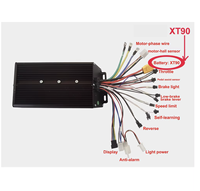 Kit de moteur électrique pour vélo et scooter 48-72V 60A 2000W 3000W avec double contrôleur