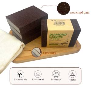 주방 청소 매직 스크러빙 그릇 브러시 냄비 녹 오염 제거 스폰지 - Product Image 5