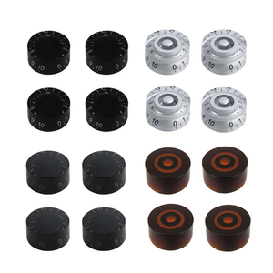 Bouton de commande de guitare en gros d'usine matière plastique bouton de guitare de style LP coloré - Product Image 4