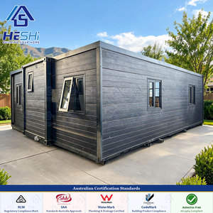 Casa Contenedor Expandible de 20, 30 y 40 Pies, con Cableado, Estándares AU AS NZS 3000, 10000 Unidades Vendidas, 2 Dormitorios, Casa Galvanizada de Lujo Tipo Villa - Product Image 1