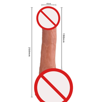 Hale Hearty Homme XL Femme Gode en silicone liquide 8 fréquences Vibration télescopique Chauffage Étanche Écologique Sans fil