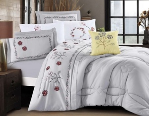 Juego de Ropa de Cama de Lujo Europeo Clásico, Súper Suave, para las Cuatro Estaciones, con Bordado Sencillo, Personalizable, <span class=keywords><strong>Nueva</strong></span> Moda, Gran Venta - Product Image 3