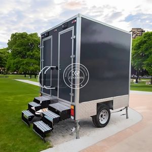 Baño Portátil Prefabricado de Lujo para Exteriores, Compatible con ADA, Remolque para Camping, Caravana, Venta al Por Mayor - Product Image 5