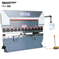 Presse plieuse hydraulique pour tôle NC avec les normes CE 100T 3200mm Machine à cintrer