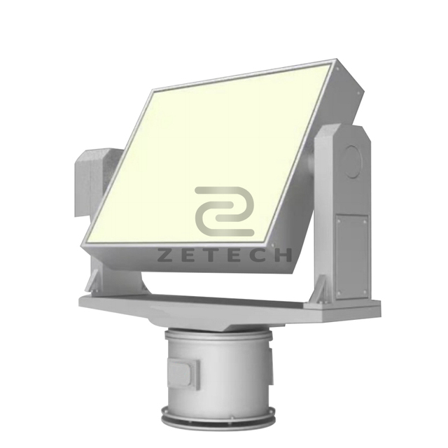 5km Long Distance X Band Digital Phased Array Detection Radar Pulse Doppler System Drone Weather Detection
